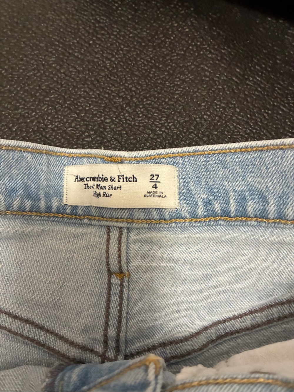 Abercrombie and Fitch mom shorts sz 27 - Picture 2 of 2
